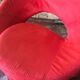 Jaymar Sculptural Post Modern Armchair with Red Spiral Ribbon, 1980s