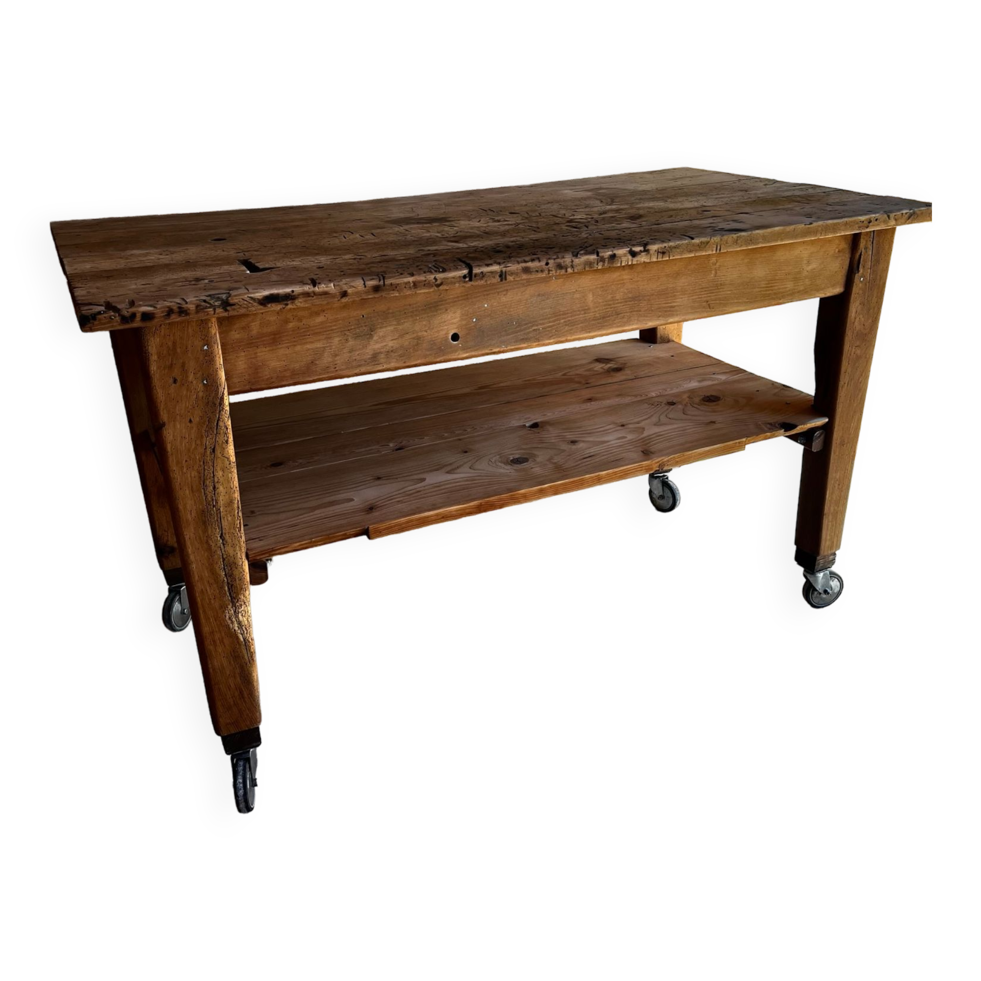 Old kitchen island/central workbench