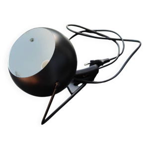 Lampe Eyeball Space Age - noire