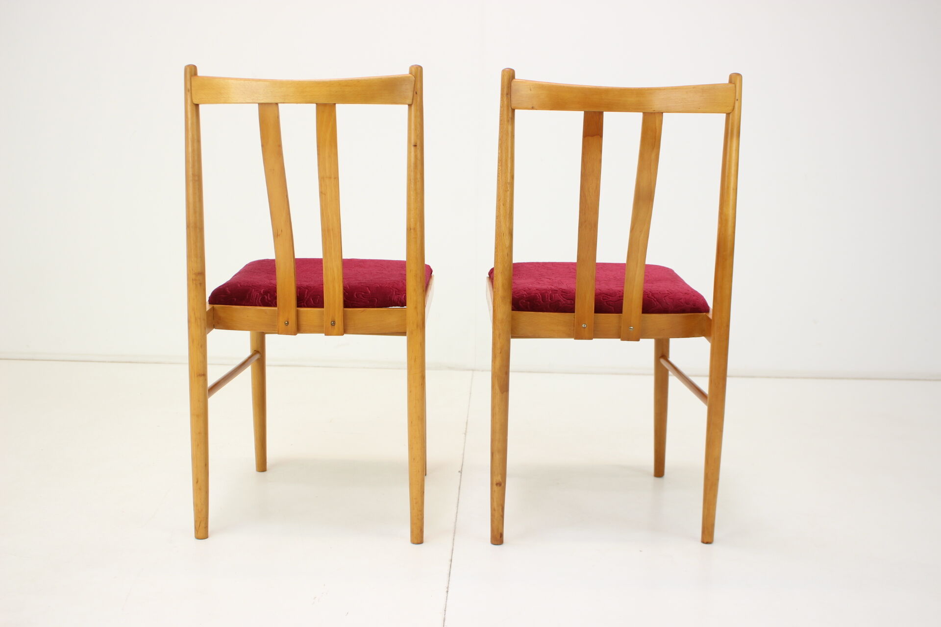 1970s Set of Four Dining Chairs, Czechoslovakia
