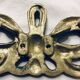 Fronton old "knot" in brass