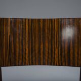 Art Deco Makassar dining chairs, 1930s, set of 4