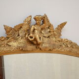 Victorian overmantel mirror - 70x97cm