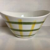 Moulin des loups tea towel pattern salad bowl
