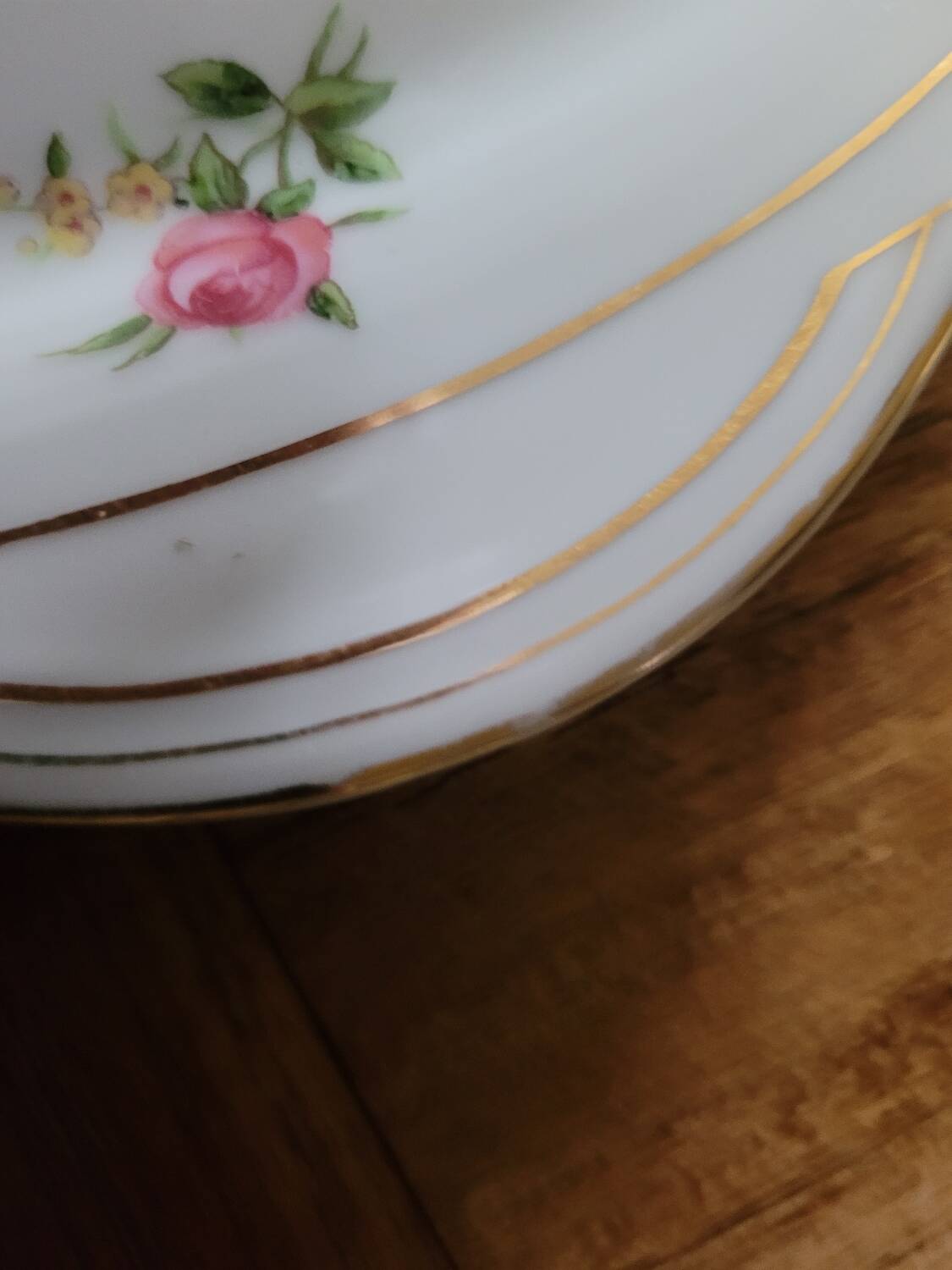 Limoges cake plate