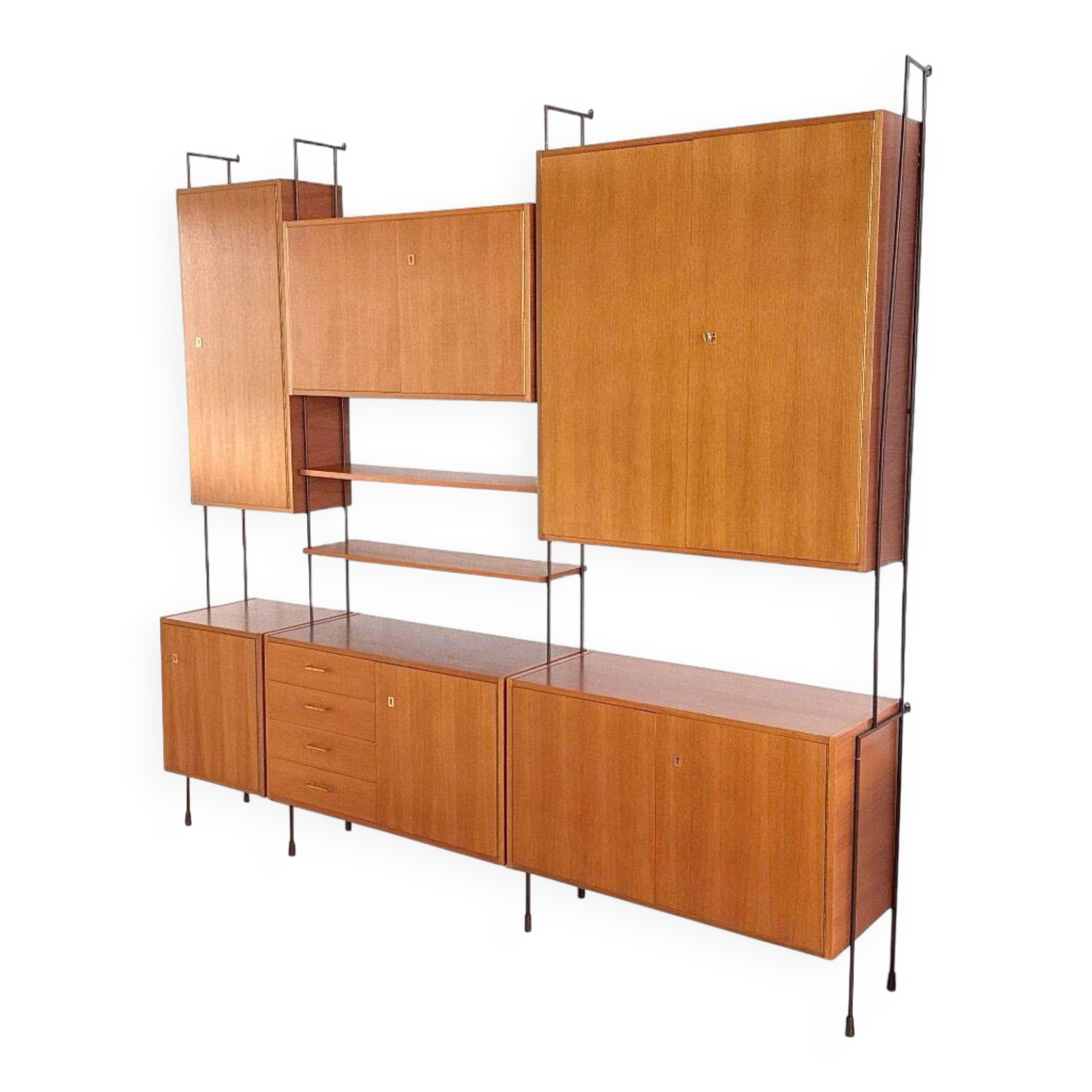 Vintage Omnia wall unit by Ernst Dieter Hilker, 1960s