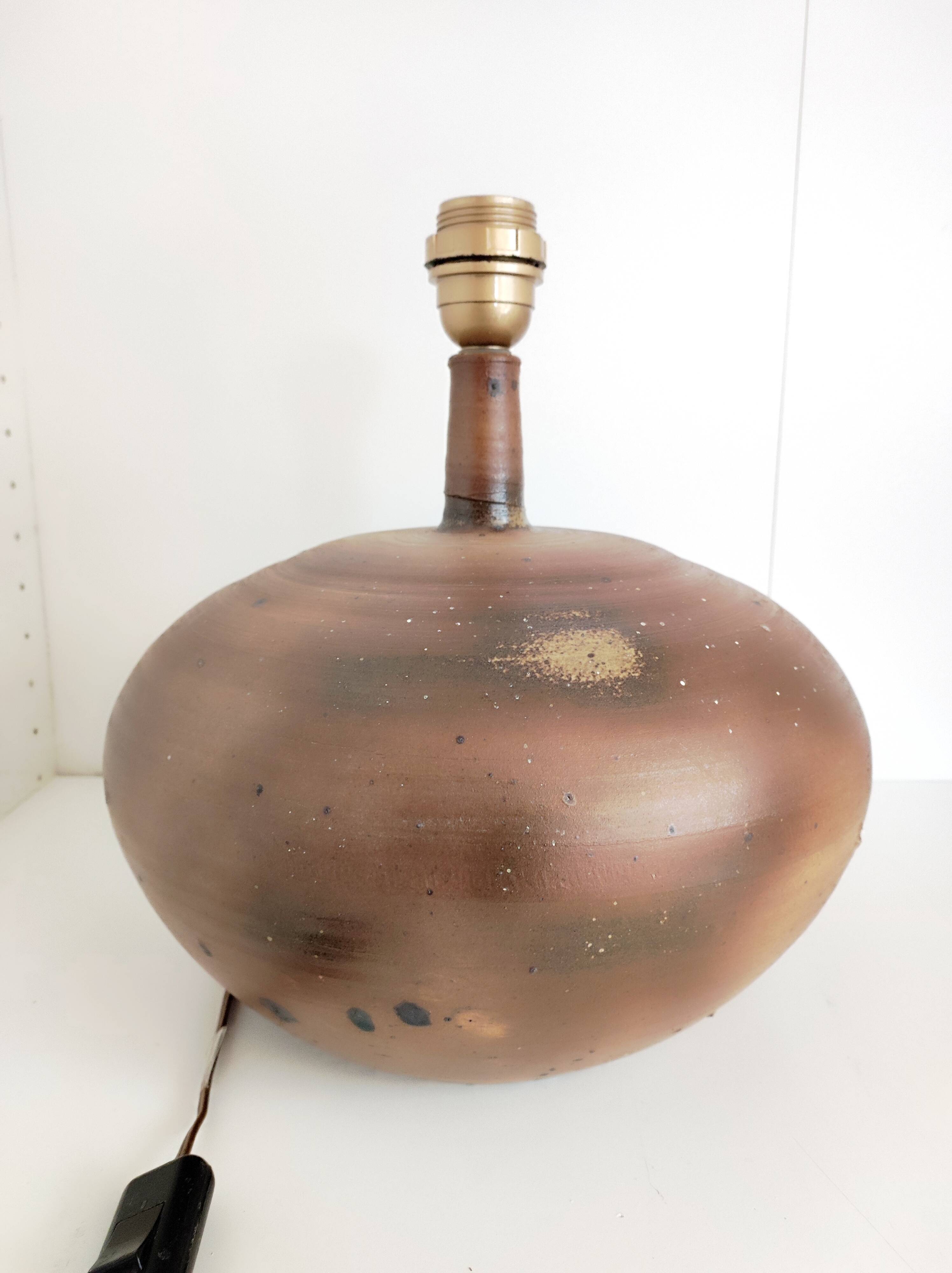 Stoneware lamp Pierre DIGAN La Borne