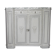 Buffet art déco bois et marbre