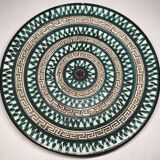 Plat rond R.P. Robert Picault Vallauris vintage