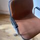 Swivel office chair with casters