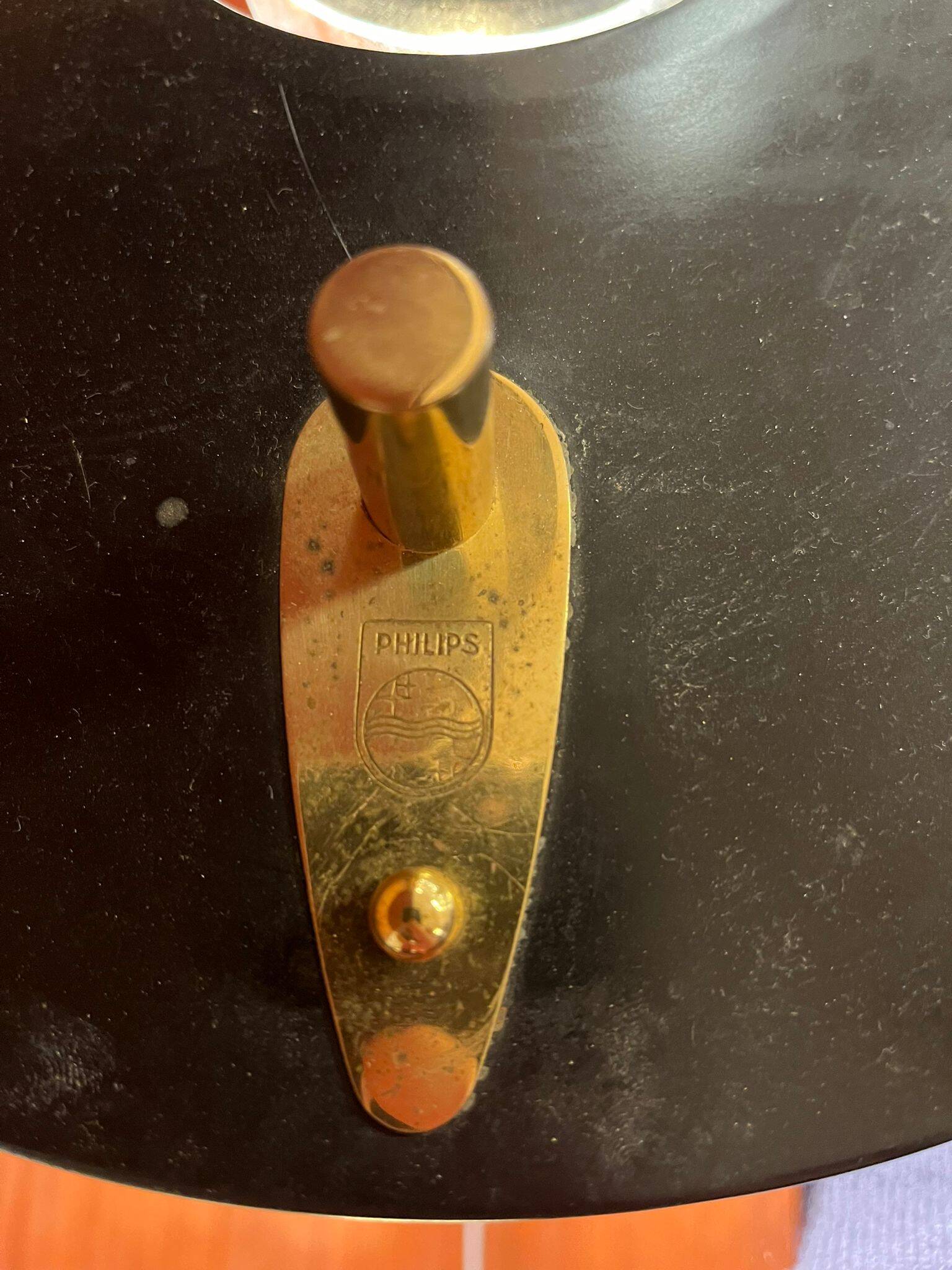 "Z-Shaped" model desk lamp, by Louis Kalff, for Philips, 1950's