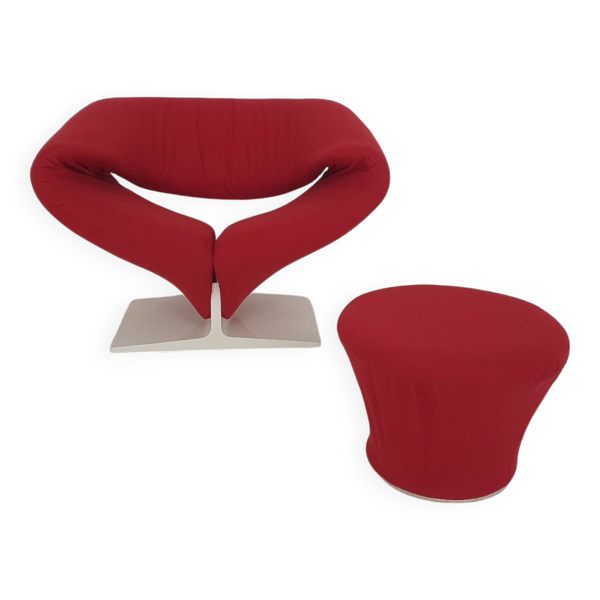 Concevoir le fauteuil lounge modèle ''Ribbon'' de Pierre Paulin pour Artifort, Pays-Bas 1966