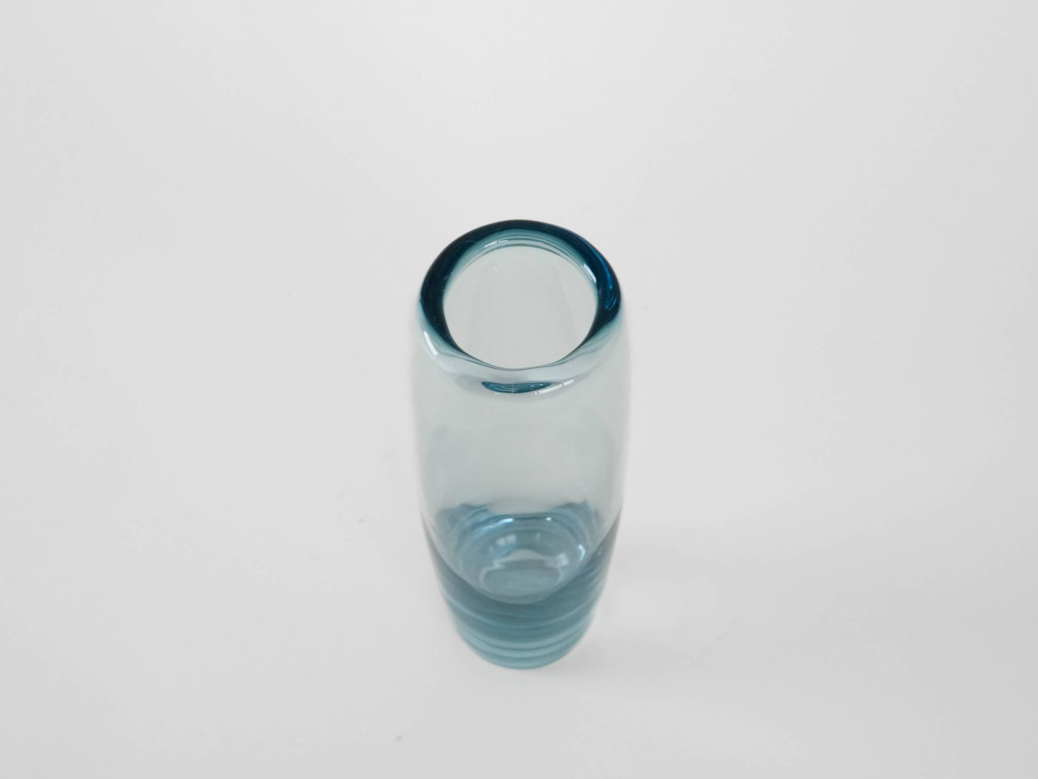 Glass vase, Danish design, 1950s, manufacturer: Holmegaard, designer: Per L