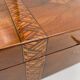 Writing Casket Box in Walnut with Inlays, England, Late 19th Century