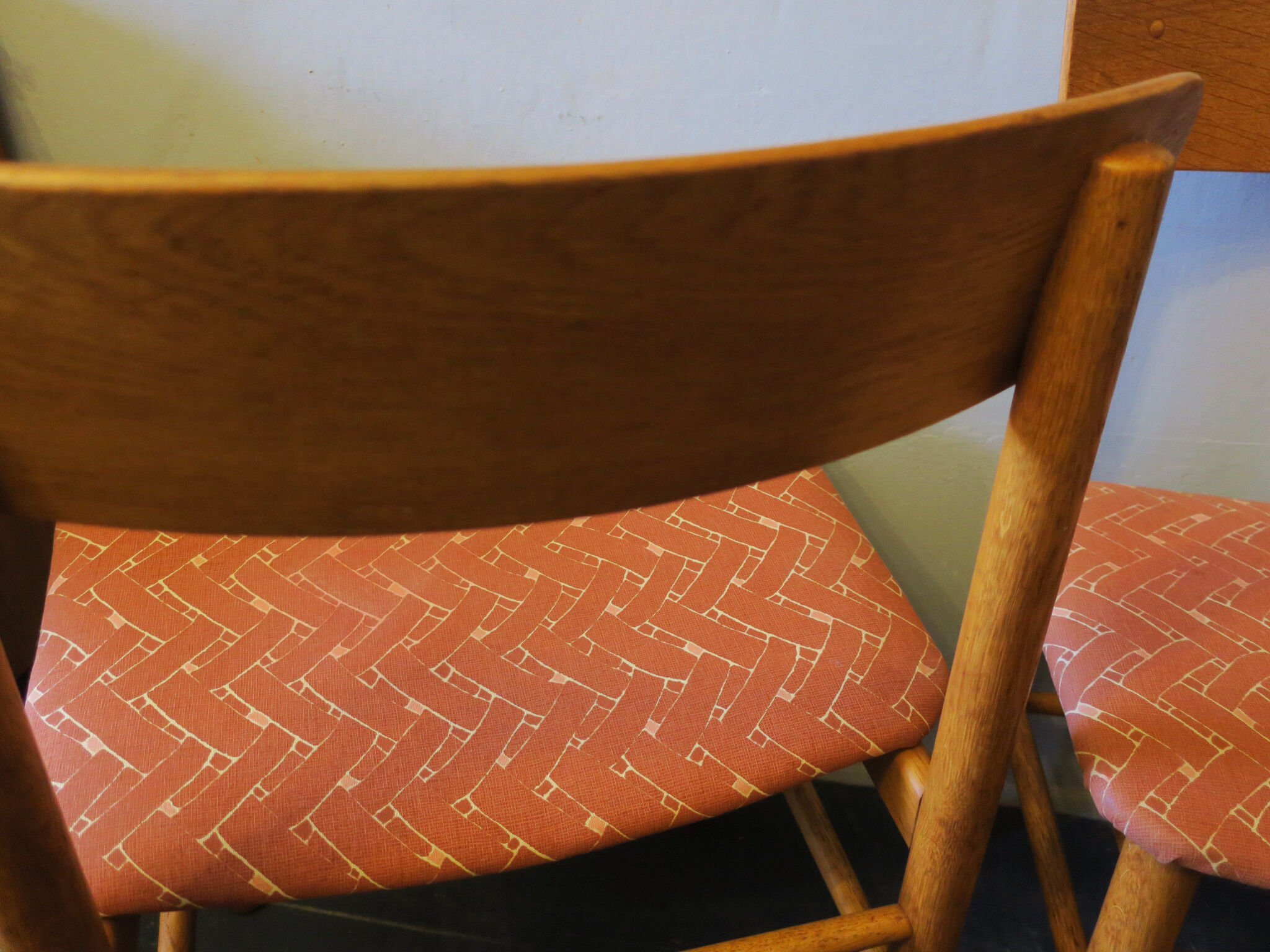 Pair of J39 chairs by Børge Mogensen for Farstrup Møbler, 1950s