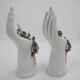 Pair of vintage ring holders ring holders stand shabby decor