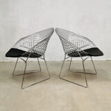 Design Diamond wire chair by Harry Bertoia for Knoll