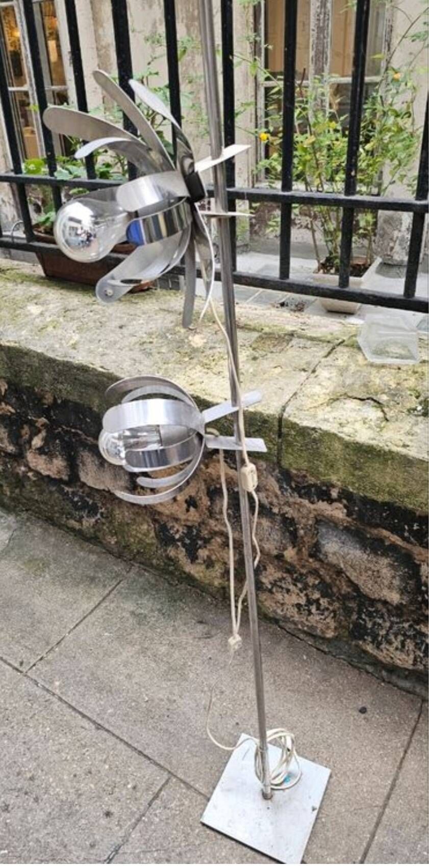 Lampadaire vintage Oxar Jocelyne Trocmé 1970