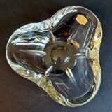 Val Saint Lambert Blown Crystal Ashtray / Pocket Tray (Vintage)