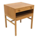 Table de chevet "Casino" en chêne, Engström & Myrstran, Suède, 1960