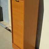 Golden oak filing cabinet