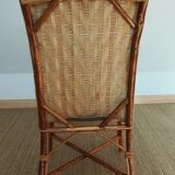 Rattan armchair