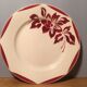 Set of 9 dinner plates Saarguemines
