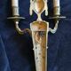 2 or 3 bronze wall lights in the Louis XVI Empire Neoclassical style.
