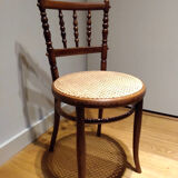 4 bentwood and webbing Dining Chairs by Jacob and Josef Kohn