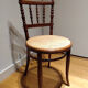 4 bentwood and webbing Dining Chairs by Jacob and Josef Kohn