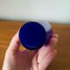Small cobalt blue glass vase