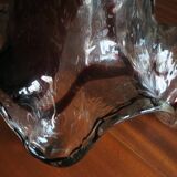 Large art glass pendant light, Pertti Santalahti for Humppila, Norway 1960s