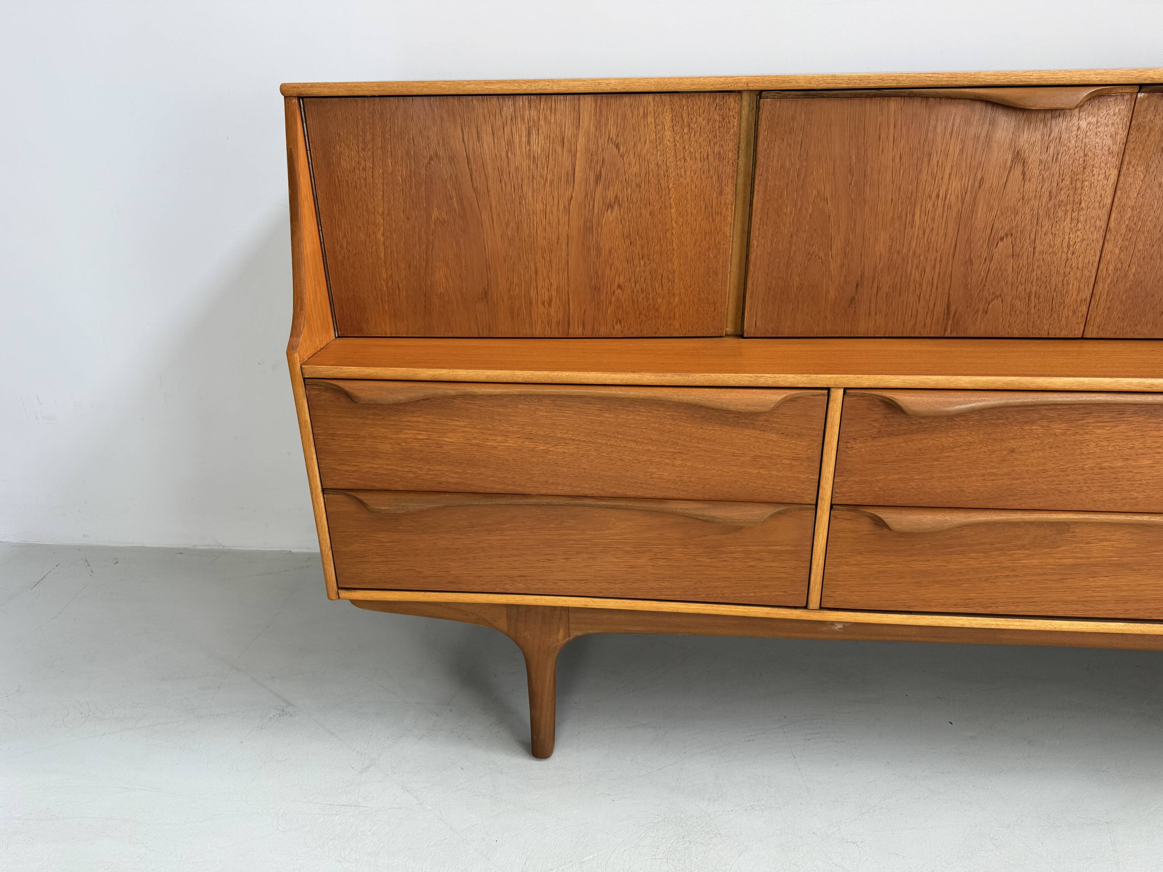 Unique designer sideboard from the 1960s  by Sutcliffe Todmorden.