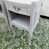 Pair of gray bedside tables