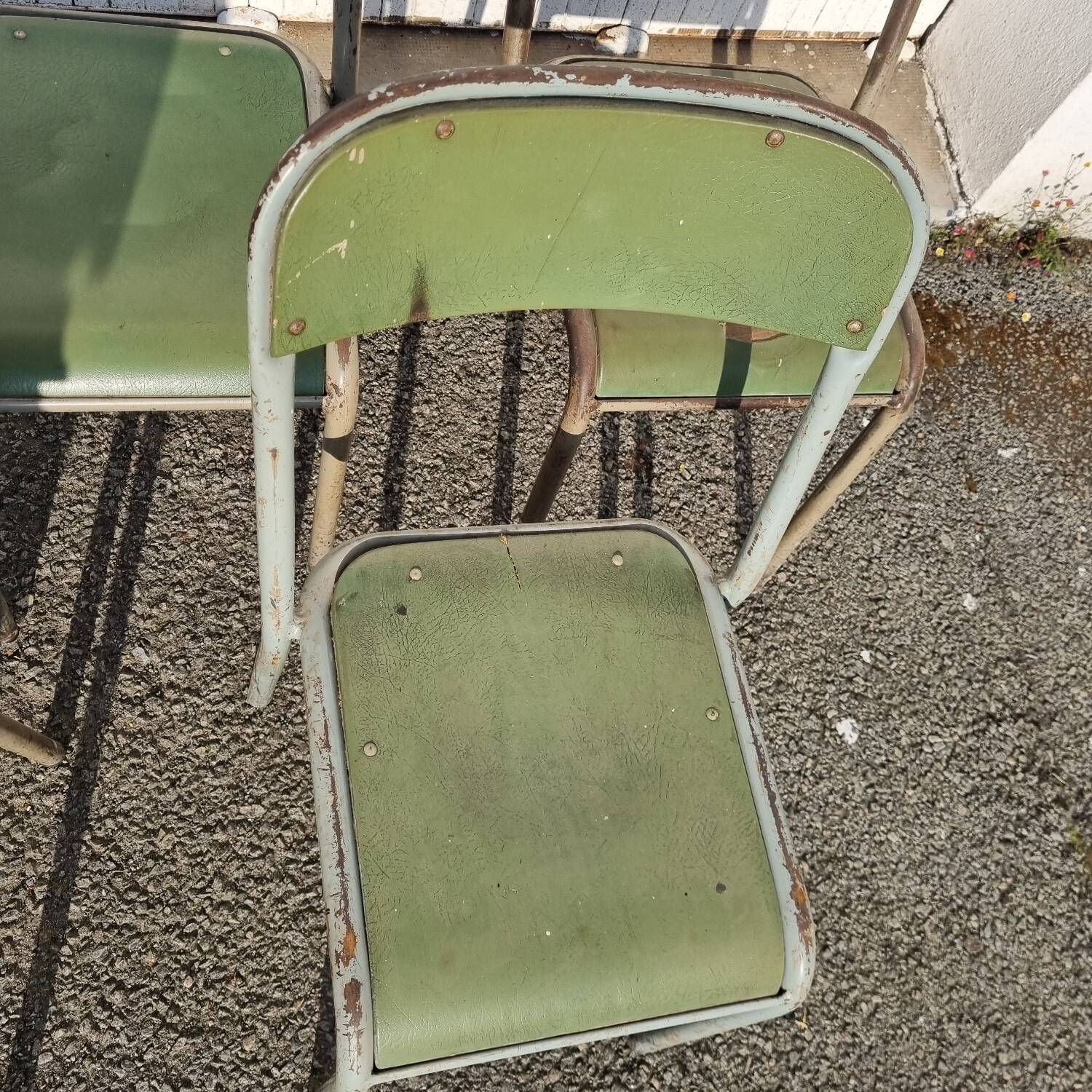 Tolix chairs, 1930/50