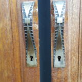 Pair of old doors art deco