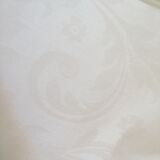 Old linen tablecloth