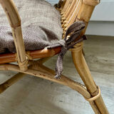 Child's rattan armchair