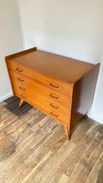 COMMODE Pieds Compas VINTAGE