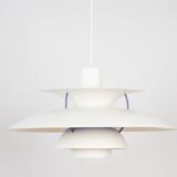 Danish vintage pendant lamp PH 5 by Poul Henningsen, Louis Poulsen, 1958
