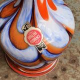 Opaline vase, stamped bb, Florence made in Italy, vintage