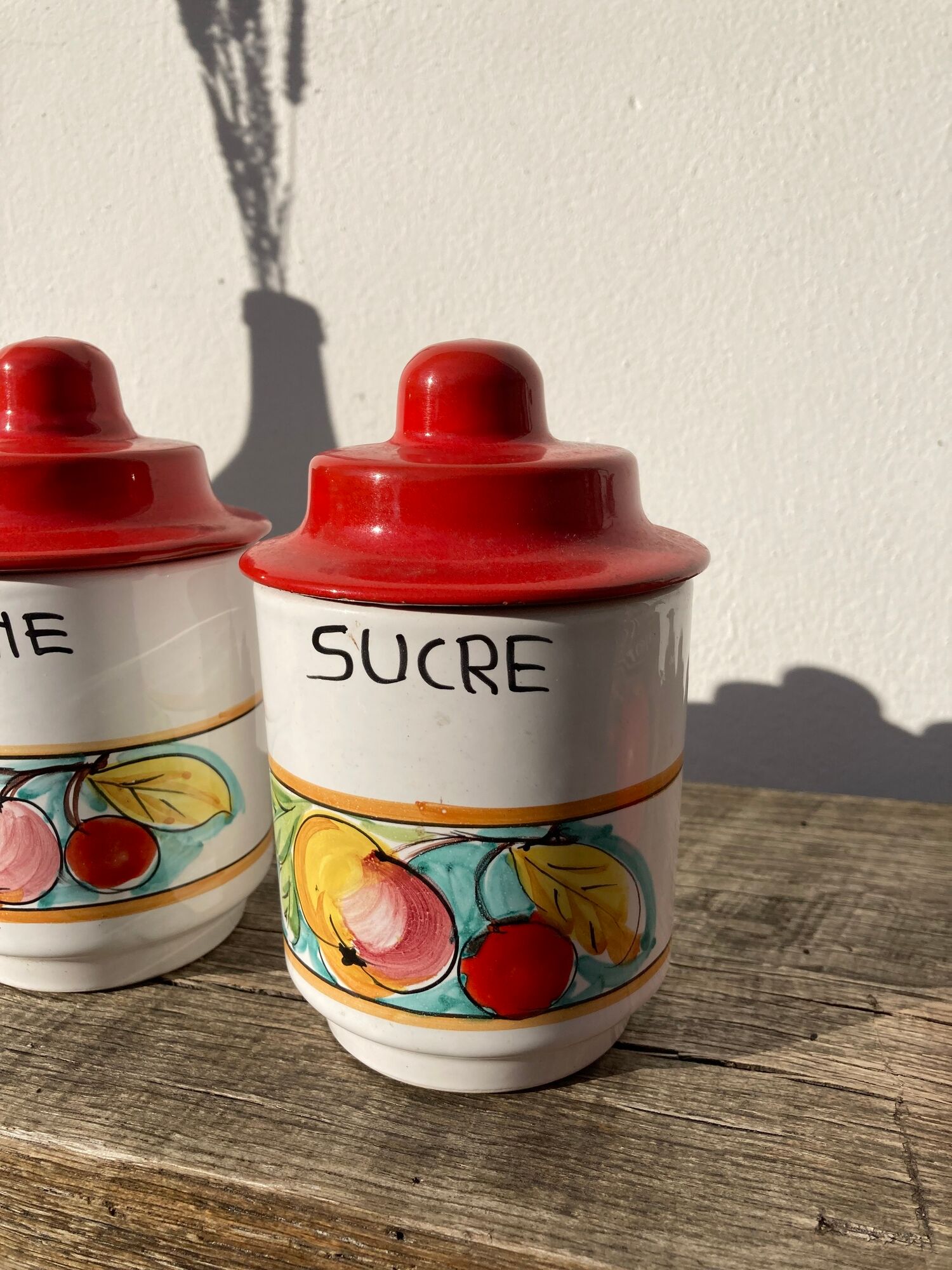 Miamolo Bocal en céramique avec couvercle hermétique, récipient à café de cuisine, pots de rangement pour épices, sucre, thé, pots décoratifs empilables pour comptoir, gris et 510,3 g