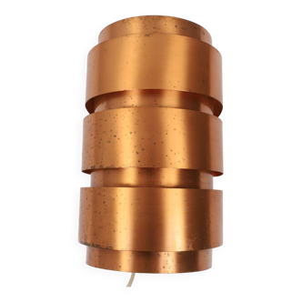 Hans-Agne Jakobsson Model V-155 Copper Wall Light for Markaryd