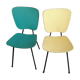 Set of 2 1950 60 skai chairs