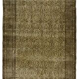 One-of-a-kind turkish handwoven vintage rug - rustic vintage charm 281x 171 cm