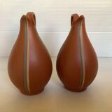 Pair of terra cotta vases Sawa foreign
