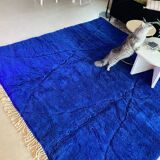 Tapis bleu majorelle _tapis bérbère tapis fait Main entièrement