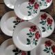 Assiettes plates Vernon – H.B.C. – années 40