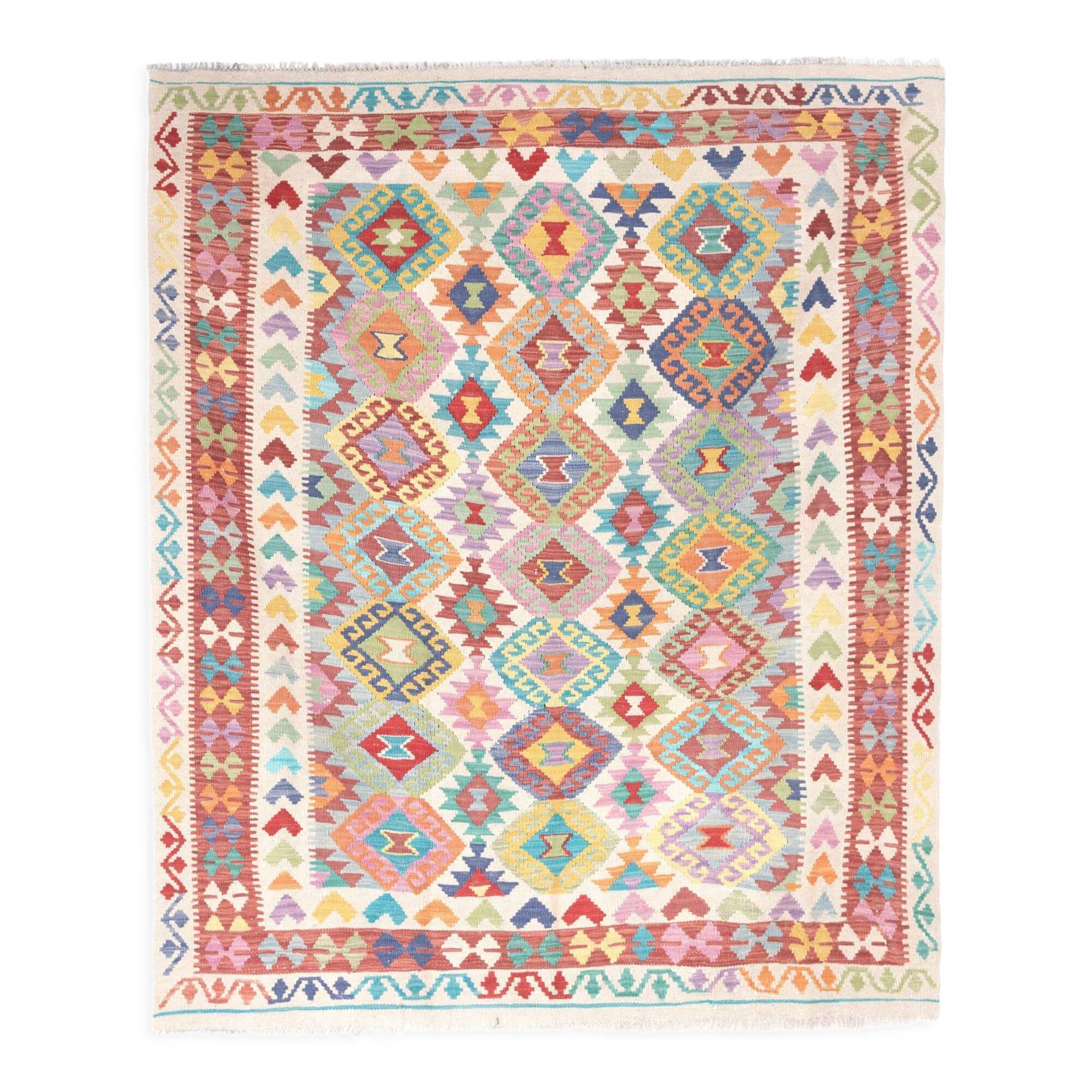 Afghan Pashtun Kilim 192 x 157 cm