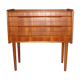 Furniture in teak with three drawers